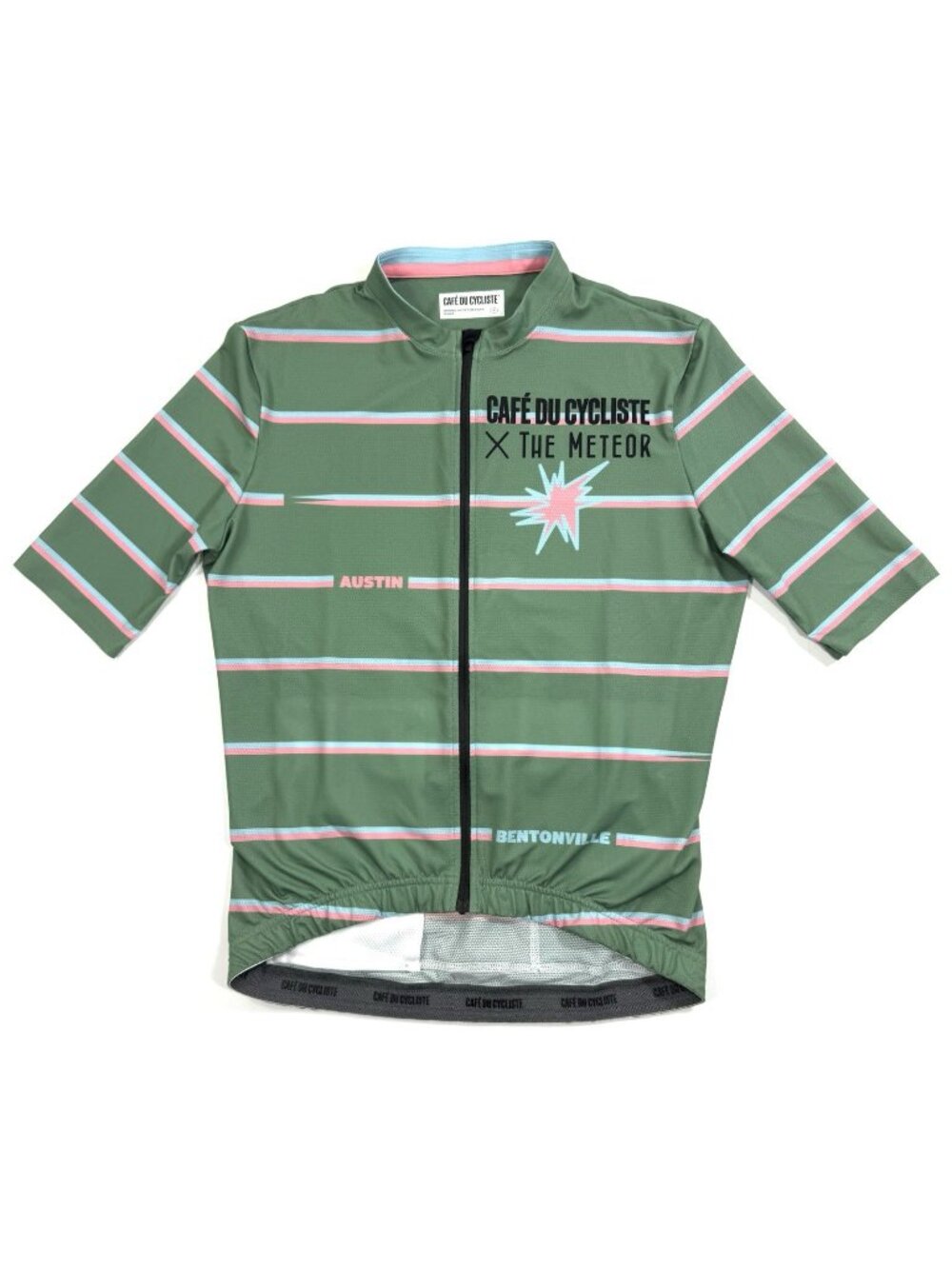 Cafe Du Cycliste x The Meteor Mens Mona Jersey Limited Edition Cycling Sz Medium